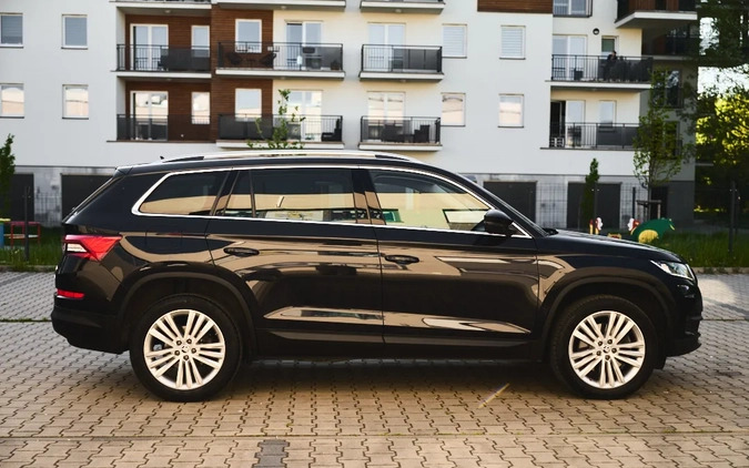 Skoda Kodiaq cena 94900 przebieg: 185000, rok produkcji 2019 z Płock małe 742